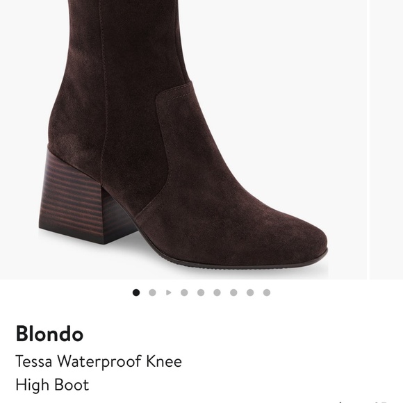 NWT Blondo Tessa Suede Tall Boots - Picture 6 of 6